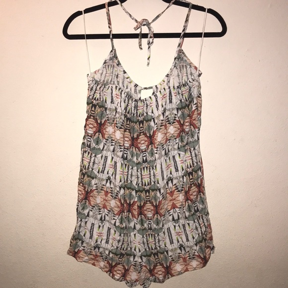 Aeropostale tribal boho strappy romper - Picture 7 of 8